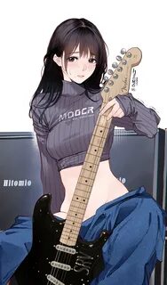 My sister the guitar