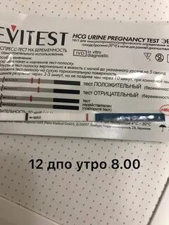 Почему тест положительный хгч отрицательное