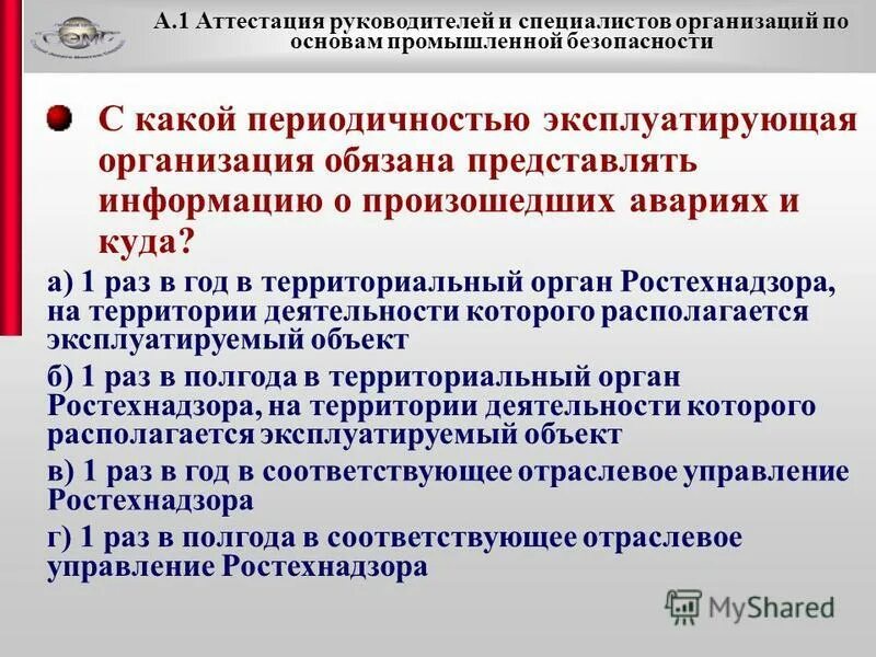 Аттестация директоров