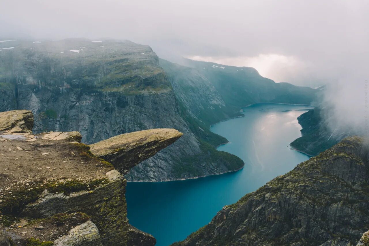 Норвегия высота над уровнем моря