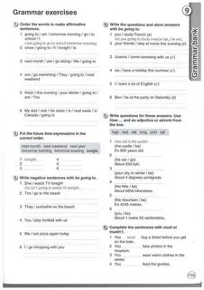 Тетрадь grammar 5 класс