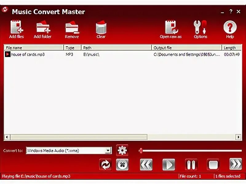 Convert master. Convert master