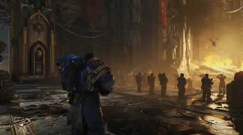 Warhammer space marine gameplay