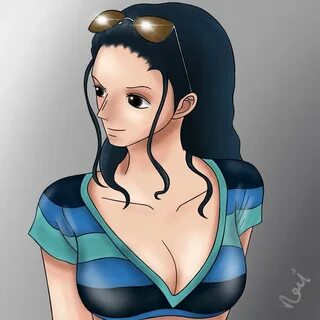 Suoiresnu one piece nico robin