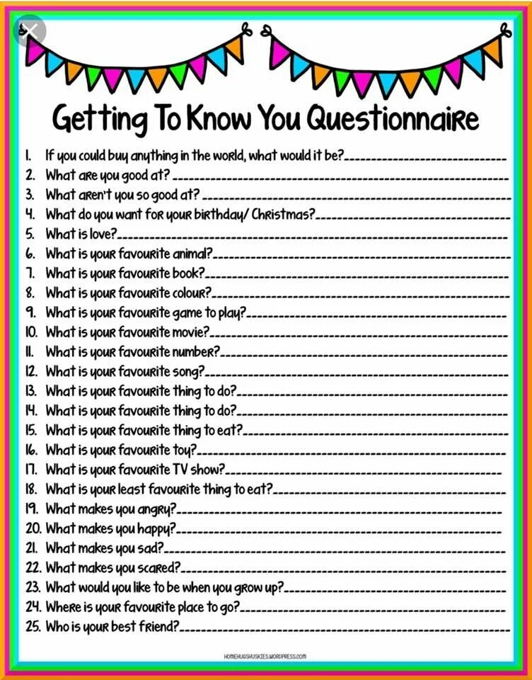 Вопросы Worksheets. Getting to know questions for Kids. Getting to know you. Questionnaire in English. Your favourite friend a friend