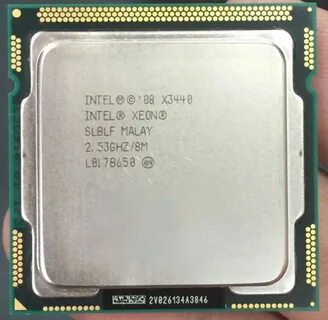 Cpu xeon x3440