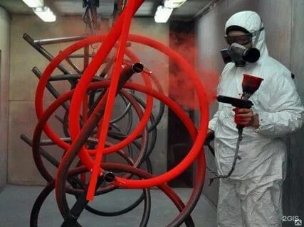 Порошковая покраска металлических изделий технология