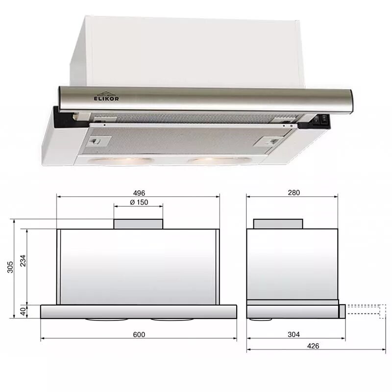 Кухонная вытяжка elikor интегра. Встраиваемая вытяжка Elikor Интегра 60п-400-в2л. Эликор Интегра вытяжка 60п 400. Встраиваемая вытяжка Elikor Интегра 60. Вытяжка телескопическая Elikor Интегра 60п-400-в2л белый.