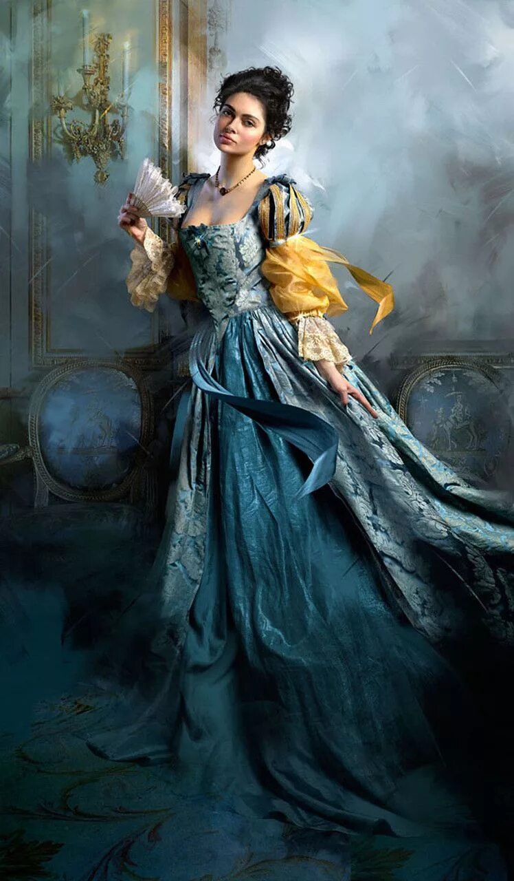 Красивая графиня