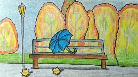 Осенние рисунки несложные