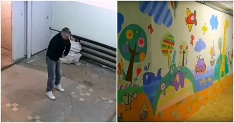 Видео писающих в подъезде