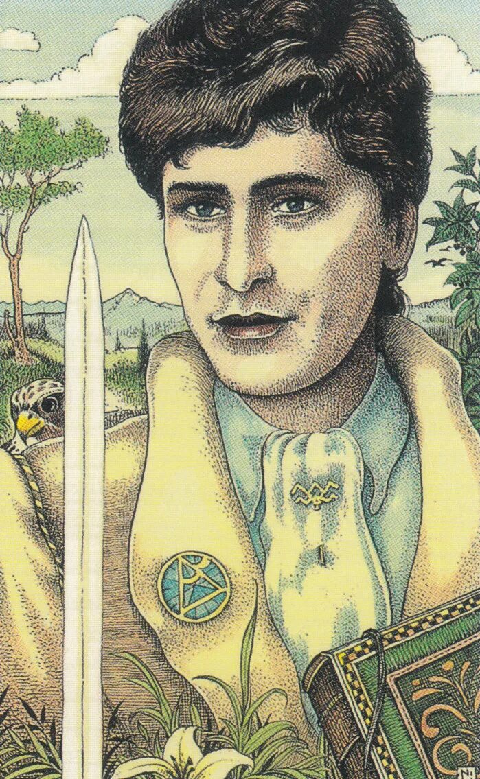 Принц мечей. Принц мечей Кроули. Карты Таро: "Cosmic Tarot". Карта Таро принц. Принц мечей Таро.