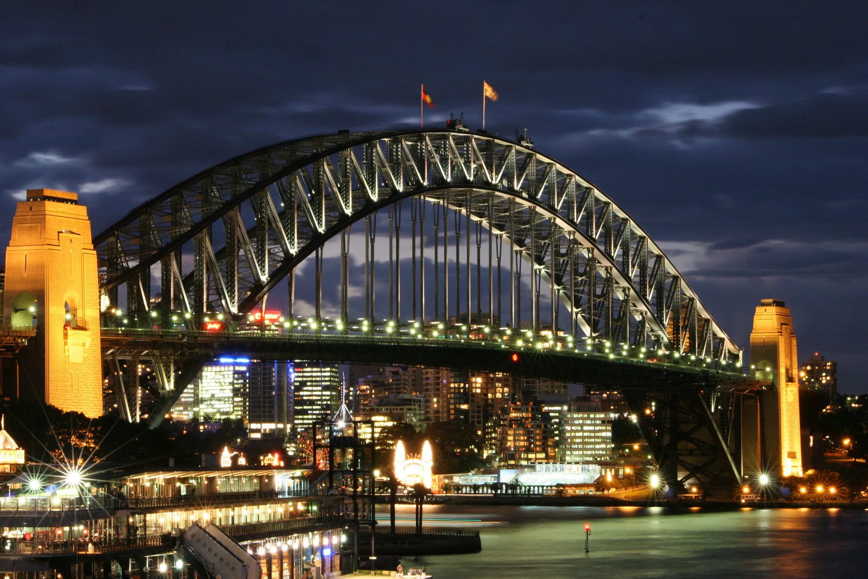 Сиднейский мост Харбор-бридж. Мост Харбор бридж в Австралии. Сиднейский Харбор-бридж, Австралия. Сидней мост Харбор-бридж фото.