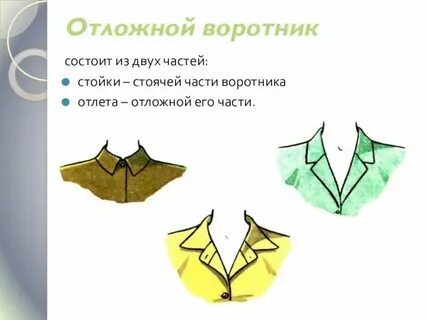 Пристежные воротнички проверочное