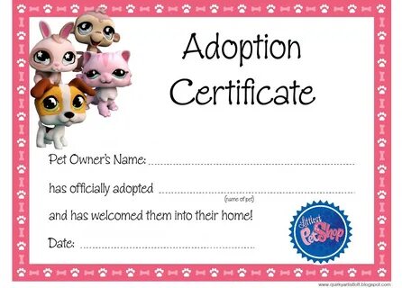 Quirky Artist Loft: Littlest Pet Shop Party - Free Adoption - Littlest Pet Shop 