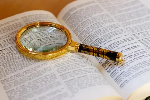 Defining dictionary