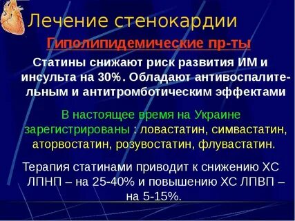 Как лечить стенокардию