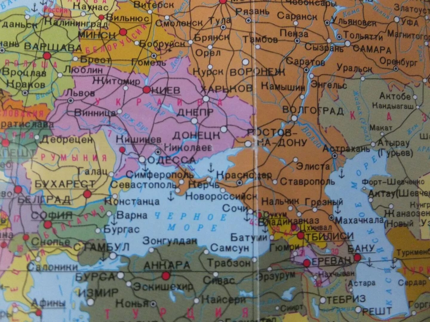 Карта западной границы россии с украиной. Крым на карте Европы. Крым на политической карте. Карта Крыма и Украины и России.