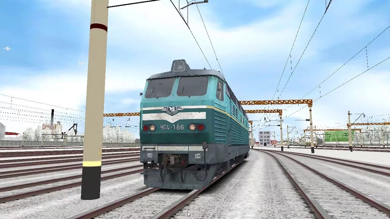 Электровоз запуск. Электровоз чс4 -025. Чс4 080. Чс4 080 для Trainz 2012. Вл10 РТС.