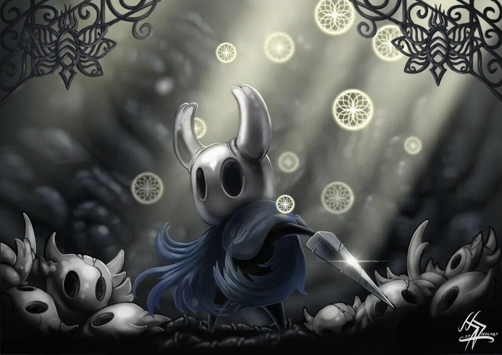 Hollow knight. Холлоу Найт. Hollow Knight шипогриб. Ууму Hollow Knight арт. Светозарность Hollow Knight.