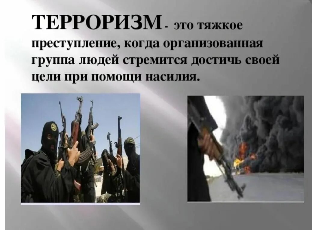 Террористы информация