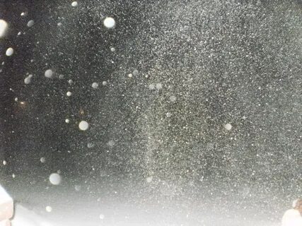 Снежная пыль столбом стоит в воздухе