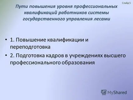 Пути повышения профессионального мастерства