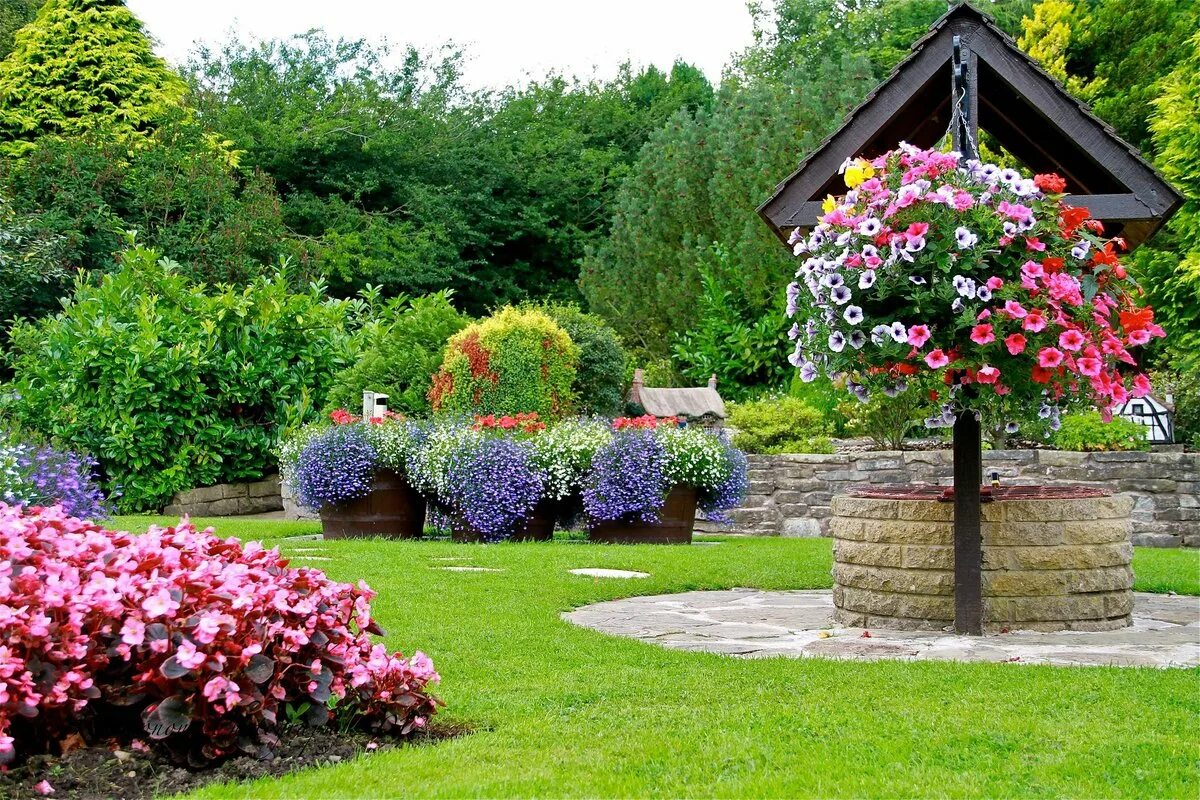 Красивые цветы на дачу фото. Цветники на даче. Клумбы в саду. Цветник в саду. Клумбы на даче.