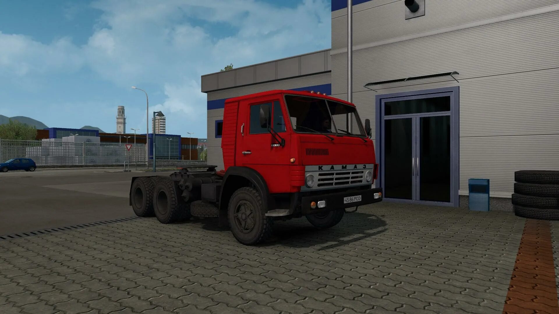 Мод на камаз трек симулятор. Камаз-5410 [hq]. камаз 5410 для етс. камаз 5410 ets 2 1.35. камаз 2&#039;5410.