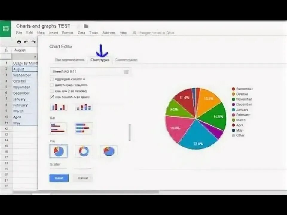 Charts add. Google docs диаграмма. How to create Google Sheet. How to create Chart. Pie Chart Google Sheets.