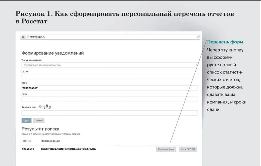 Перечень форм росстата. Перечень форм росстата