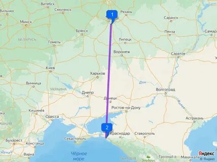 Орел витязево расстояние на машине