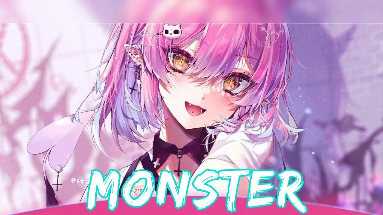 Monster lyrics. Песня nightcore monster. Песня nightcore monster. Nightcore monster текст. Nightcore monster текст.