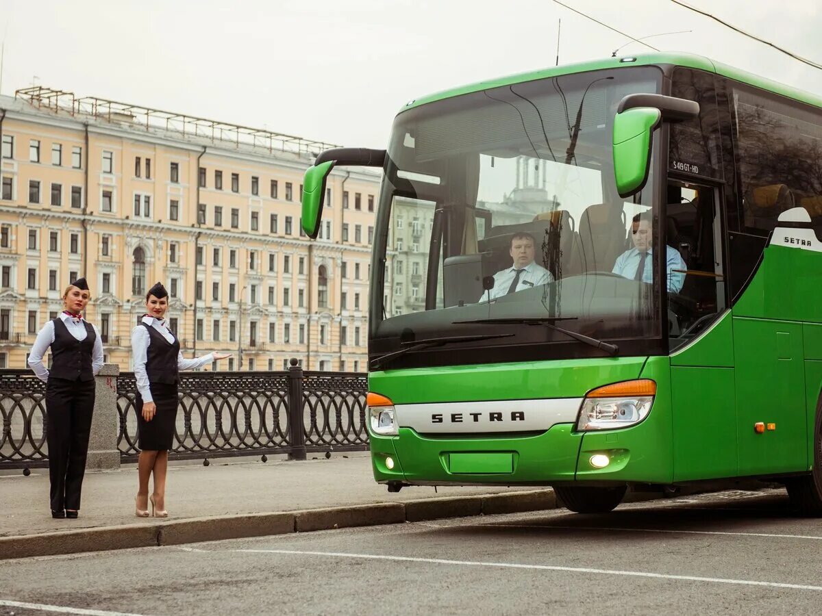 Зеленый общественный транспорт