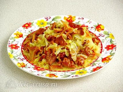 Капуста с лисичками рецепт