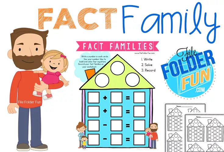 Fact families. Fact Family. Worksheets Family 1 класс. Family members games for Kids. Family Worksheets for Kids.