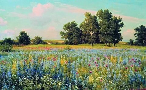 Лето в картинах художников