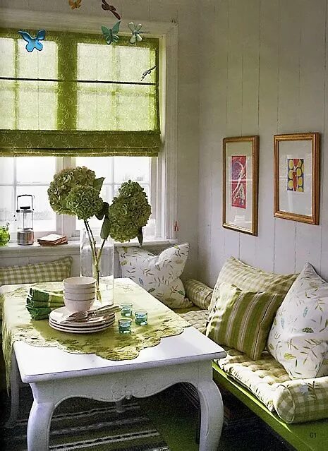 Green vinyl banquette Banquette seating in kitchen, Banquette seating, Dining ro