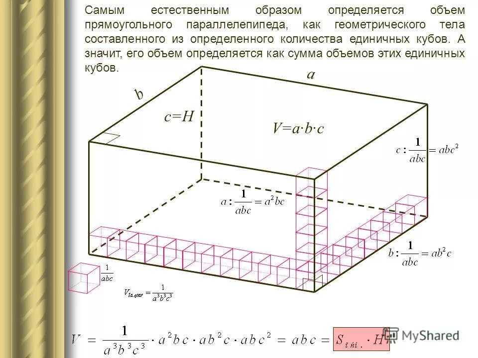 Понятие объема прямоугольного параллелепипеда. Понятие объема объем прямоугольного параллелепипеда. Понятие объема тела объем Призмы. Единичный куб объем.