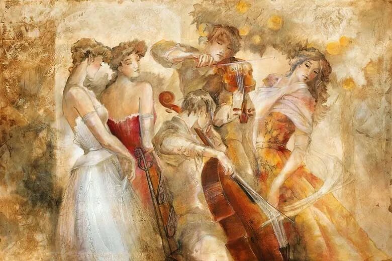 Лирическая картина. Художник Лена Сотскова (Lena Sotskova). Елена Сотскова картины. Лена Сотскова живопись. Акварели Лены Сотсковой.