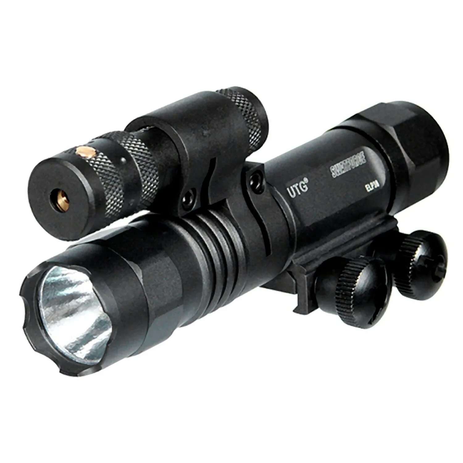 Фонарь подствольный Surefire 982. Фонарь подствольный m6 с лазерным целеуказателем. UTG Leapers Red Laser. Подствольный фонарь на пикатини.