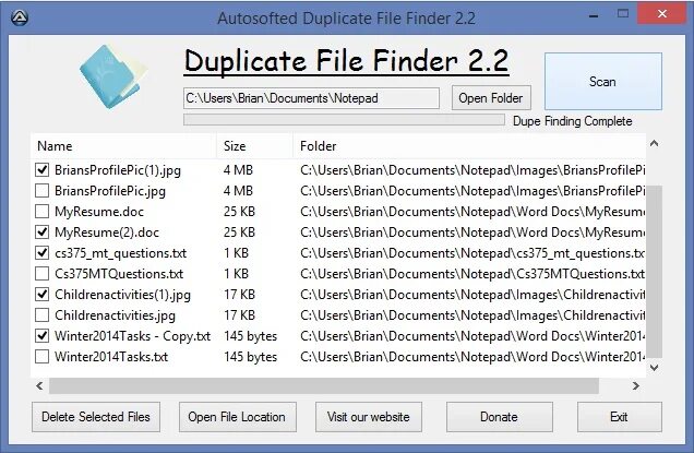 4. File finder. 4. File finder. Duplicate file finder.