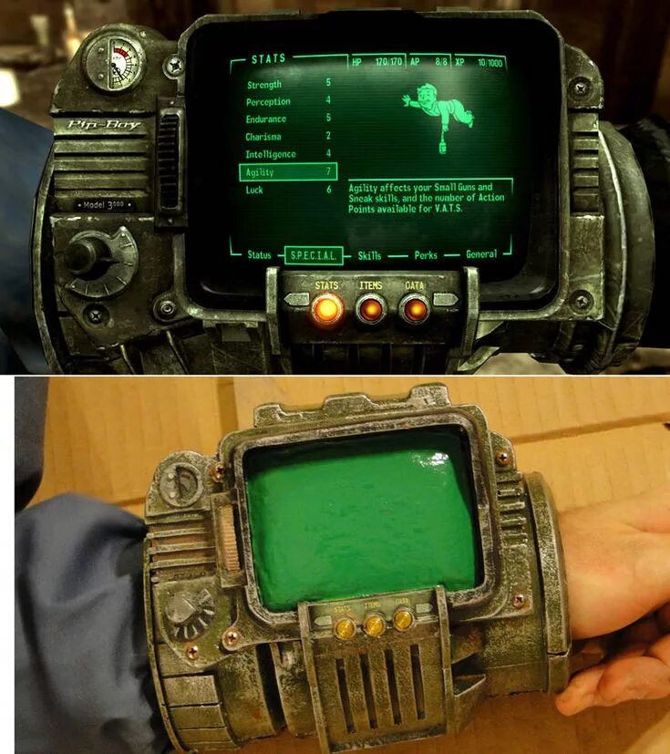 Pip build. Pip boy 3000. пипбой для fallout 4. пип бой 4000. фоллаут пип бой.