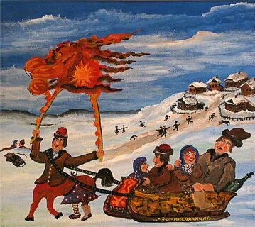 Масленица арт