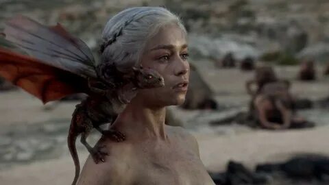 Hot Emilia Clarke Naked Scenes in 'Game Of Thrones' .