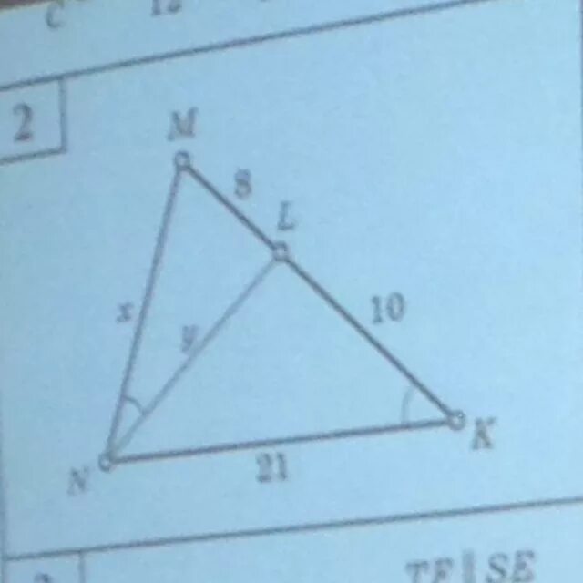 Om 18 угол nmk найти. Треугольник MNK ml 8 LK 10 NK 21. Найдите х в треугольнике. В треугольнике NMK ml=8 LK=10 NK=21.