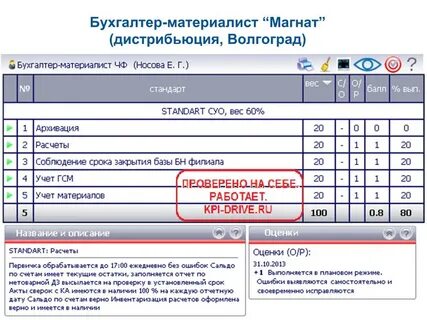 Бухгалтер материалист