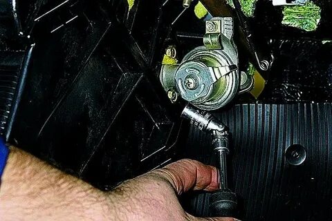 Как поменять кран печки на ниве