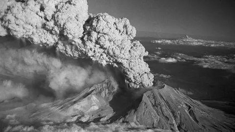 Mt st helens eruption wa