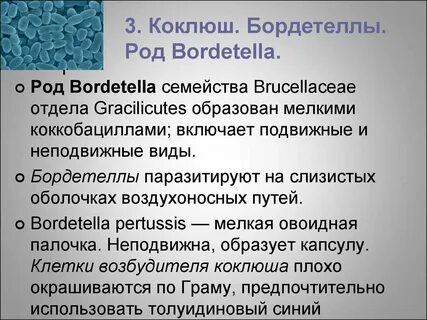 Род возбудителя